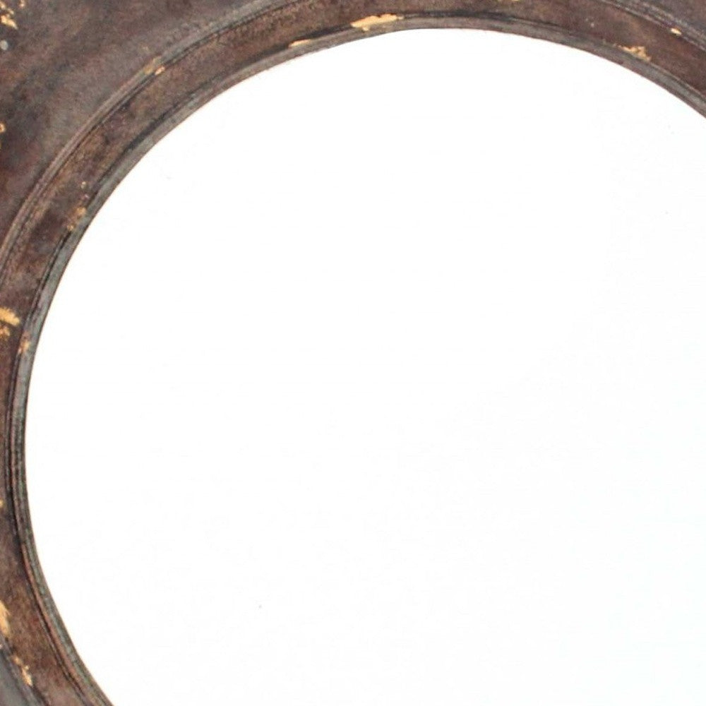 Bronze Hexagon Accent Mirror