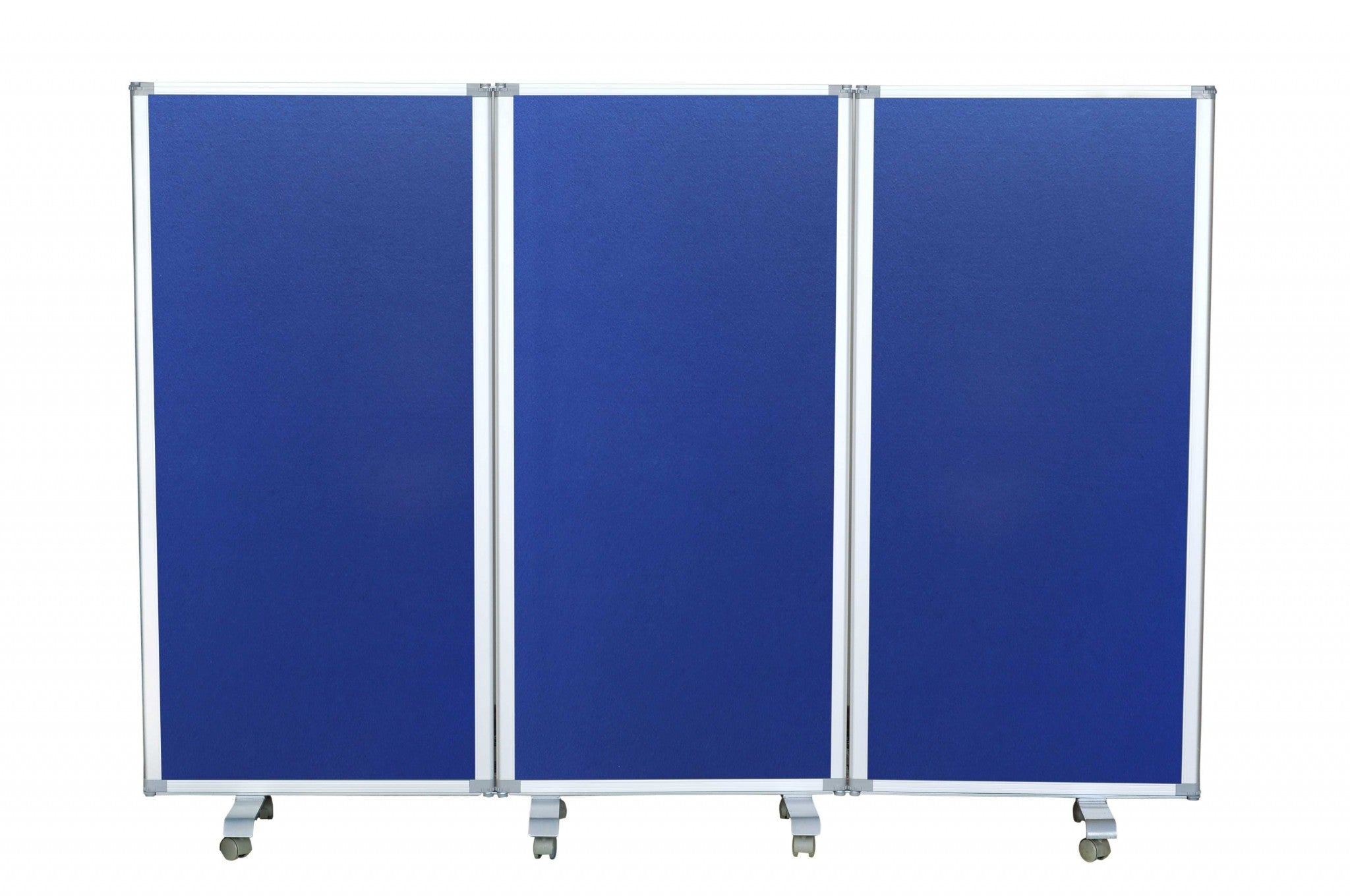 106 X 1 X 71 Blue Metal And Fabric - Screen