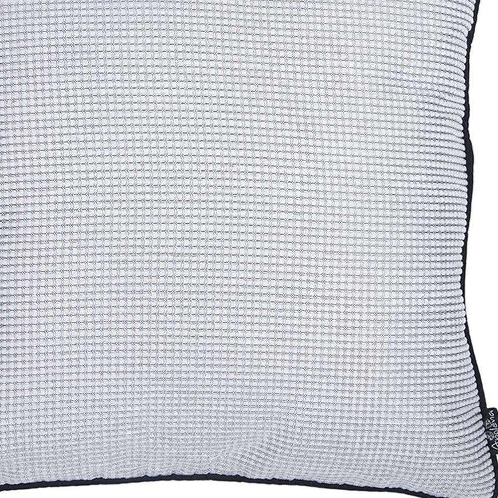 17"X 17" Jacquard Shadows Decorative Throw Pillow Cover