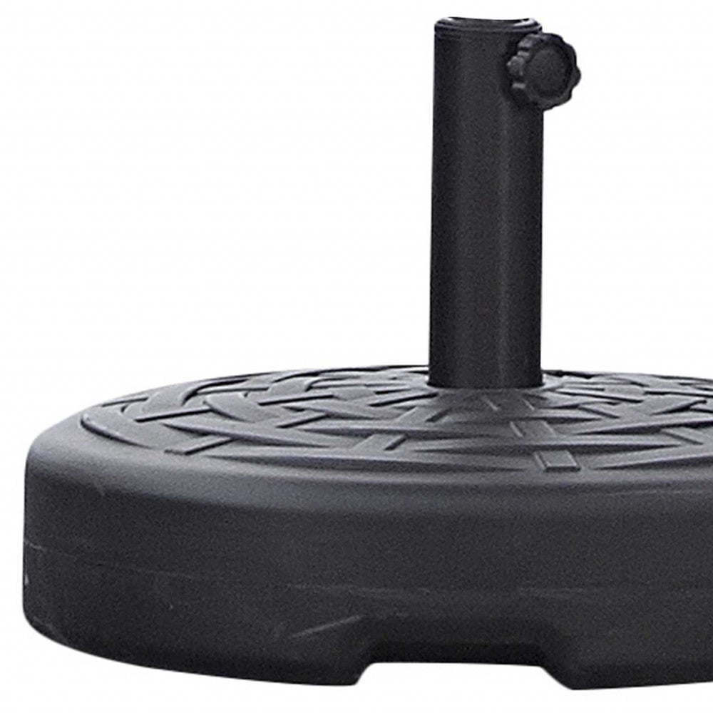 18 X 18 X 5 Black Water Injection Umbrella Base