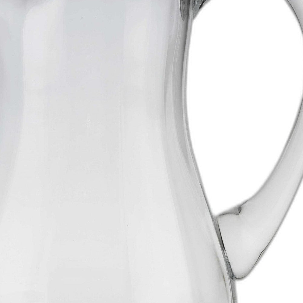 Mouth Blown Lead Free Crystal Pitcher 54 Oz