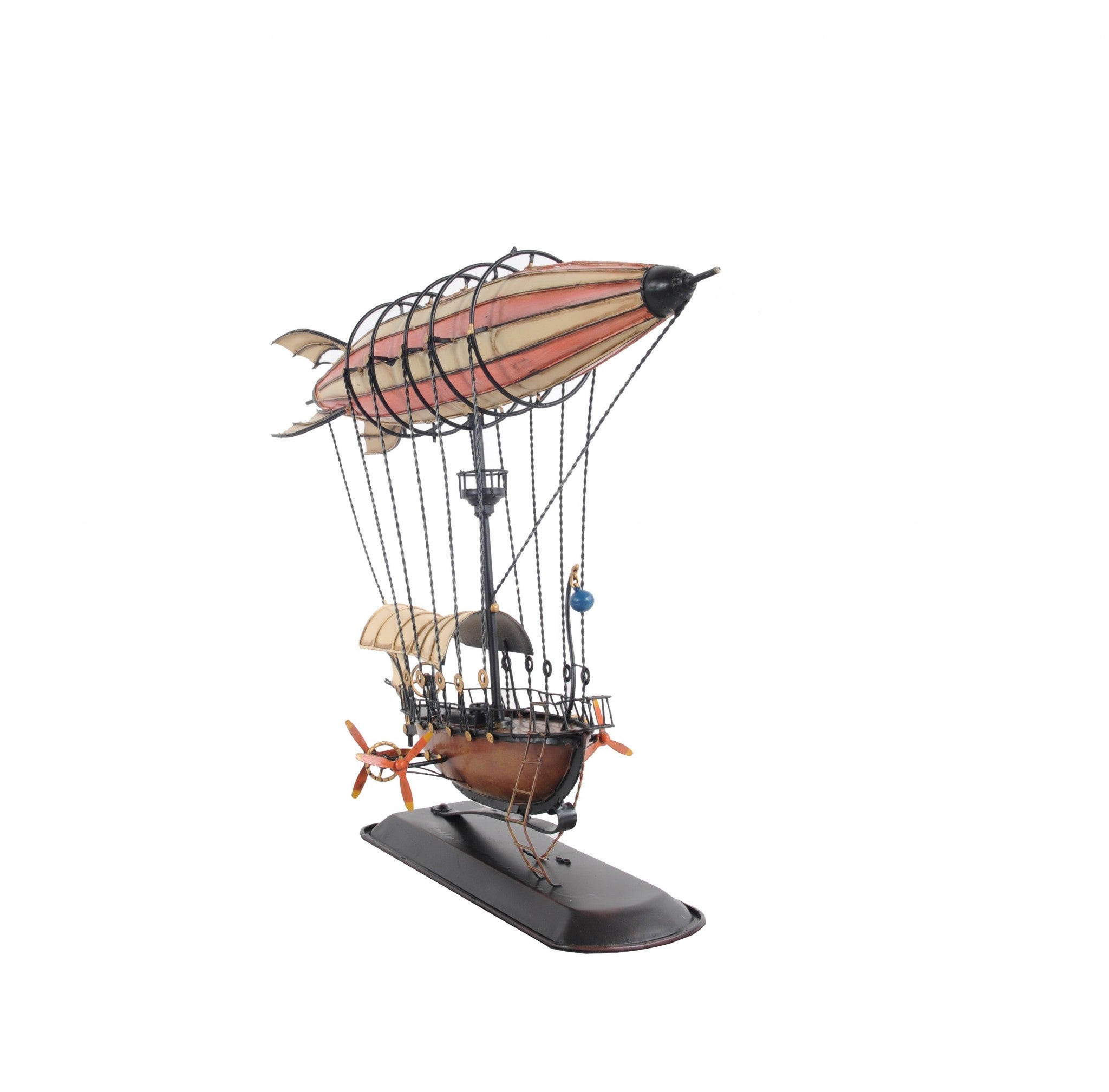 Steampunk Airship Model With Crows Nest