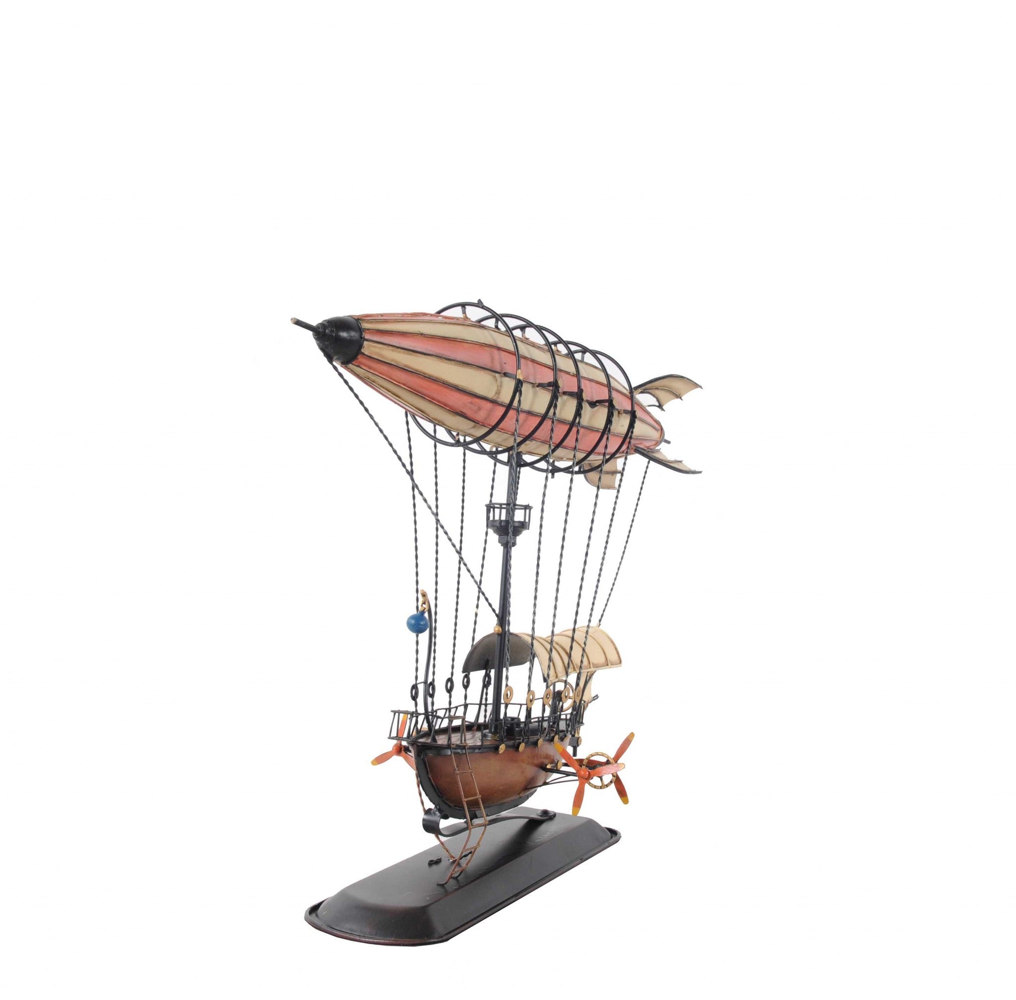 Steampunk Airship Model With Crows Nest