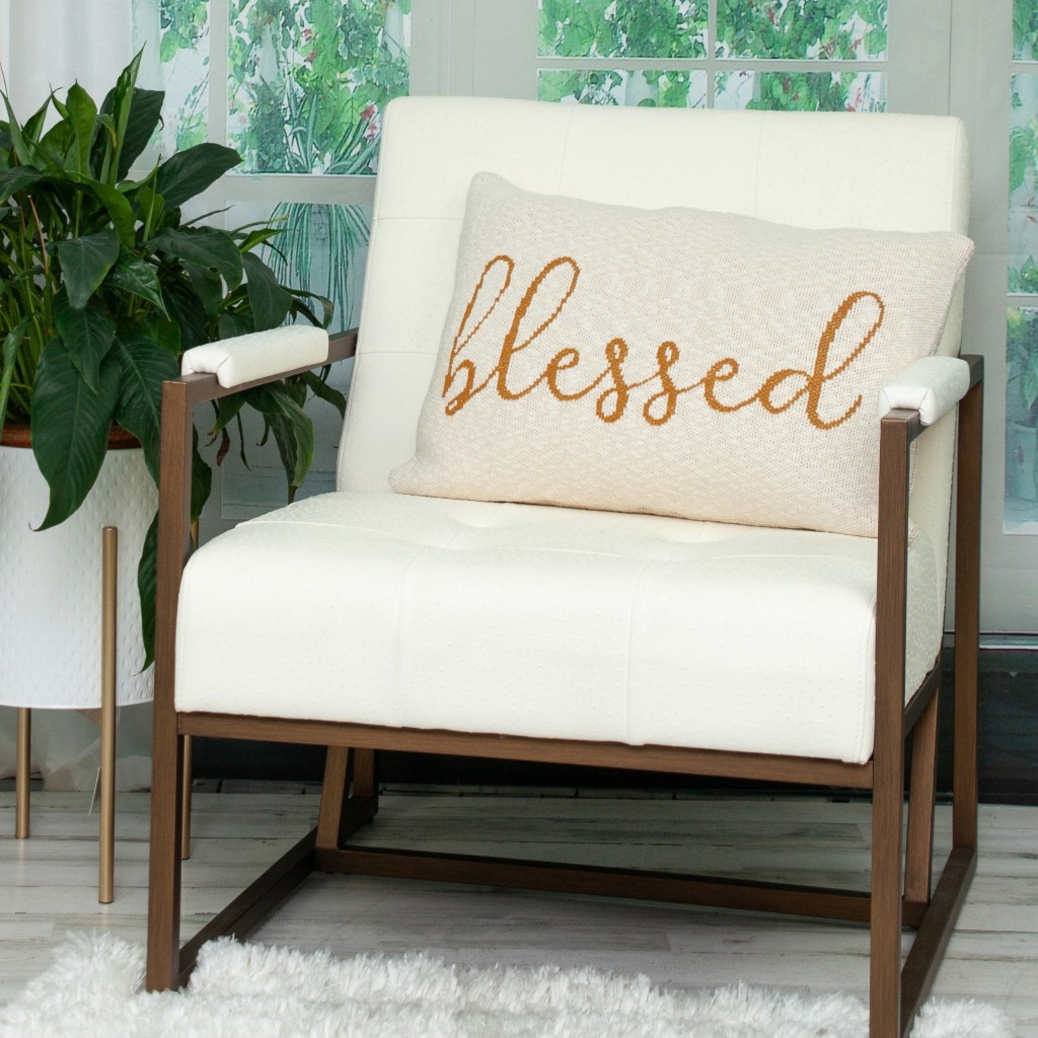 Blessed Carmel Throw Pillow