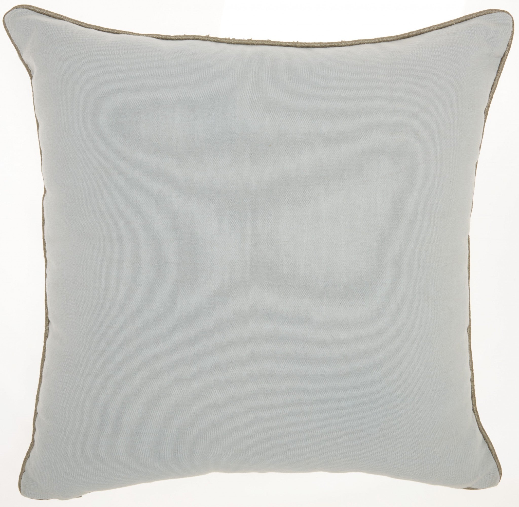 18" Periwinkle Cotton Throw Pillow