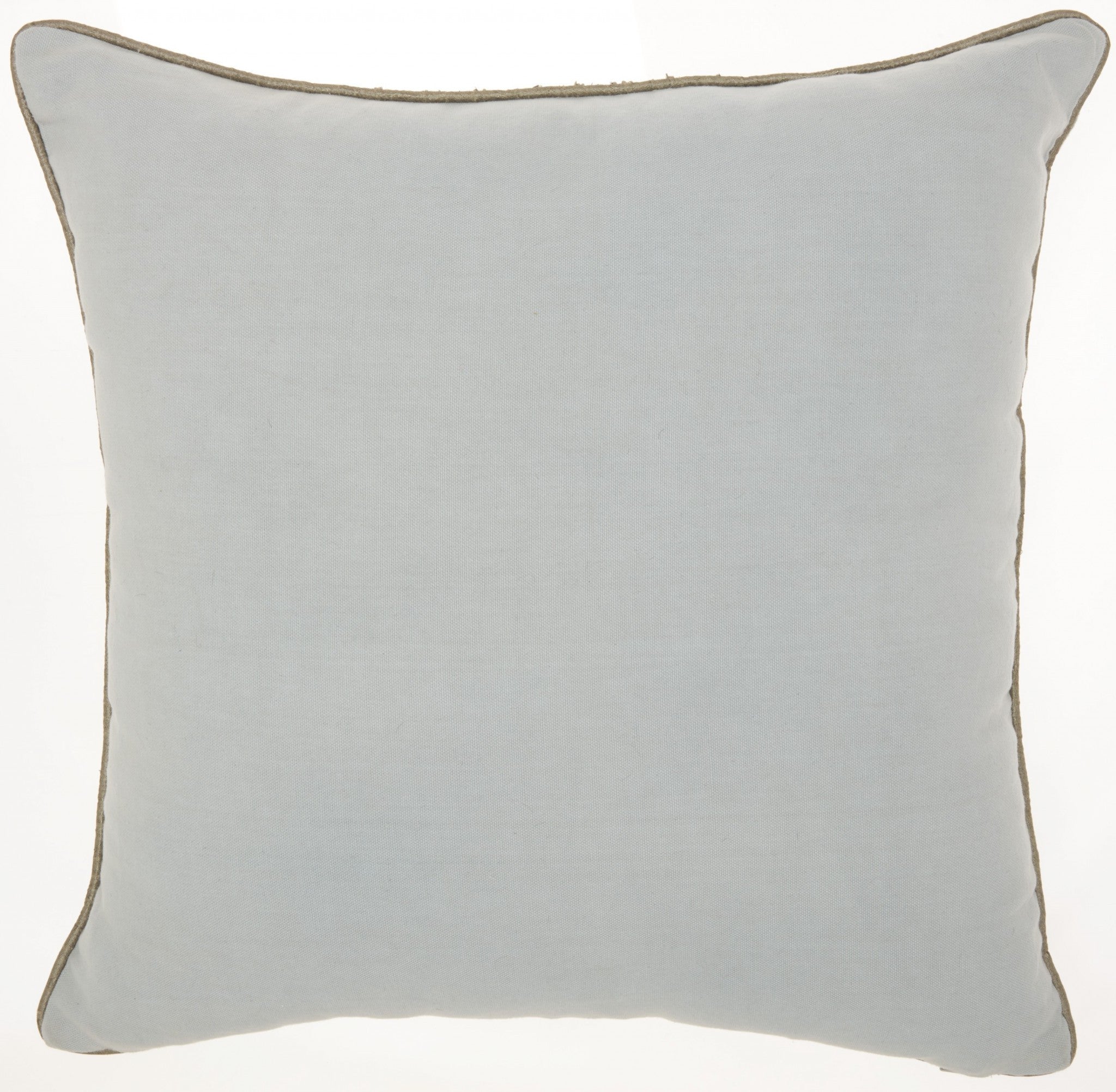 18" Periwinkle Cotton Throw Pillow