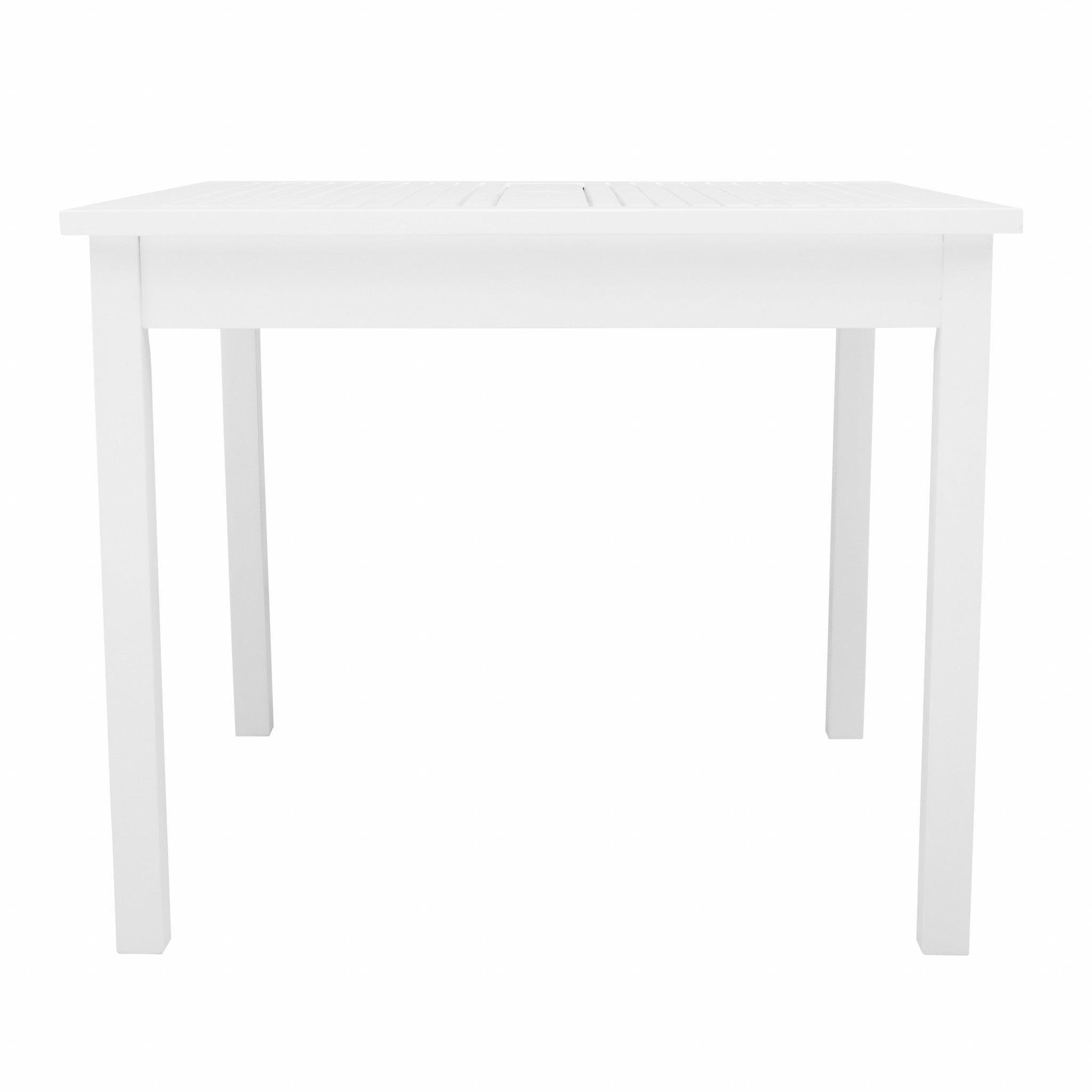 White Stacking Table