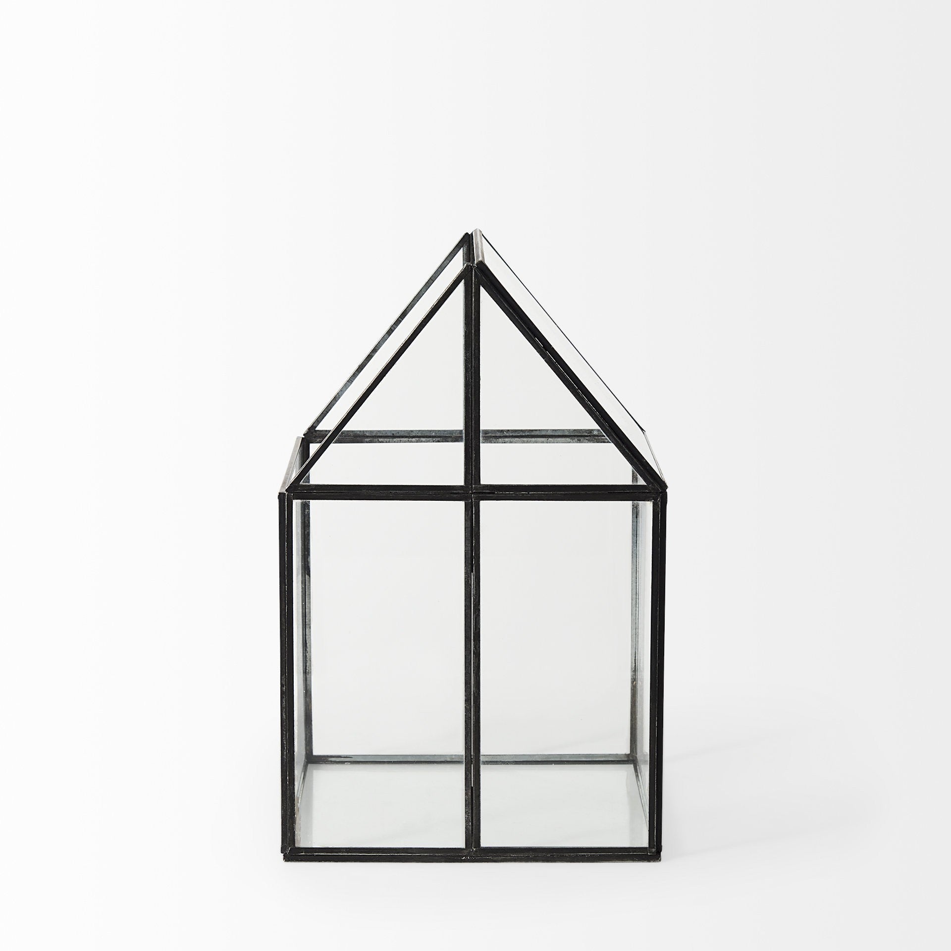 House Shaped Glass Terrarium