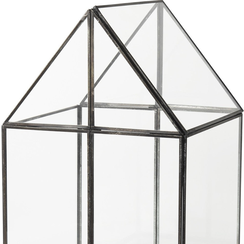 Xl House Shaped Glass Terrarium