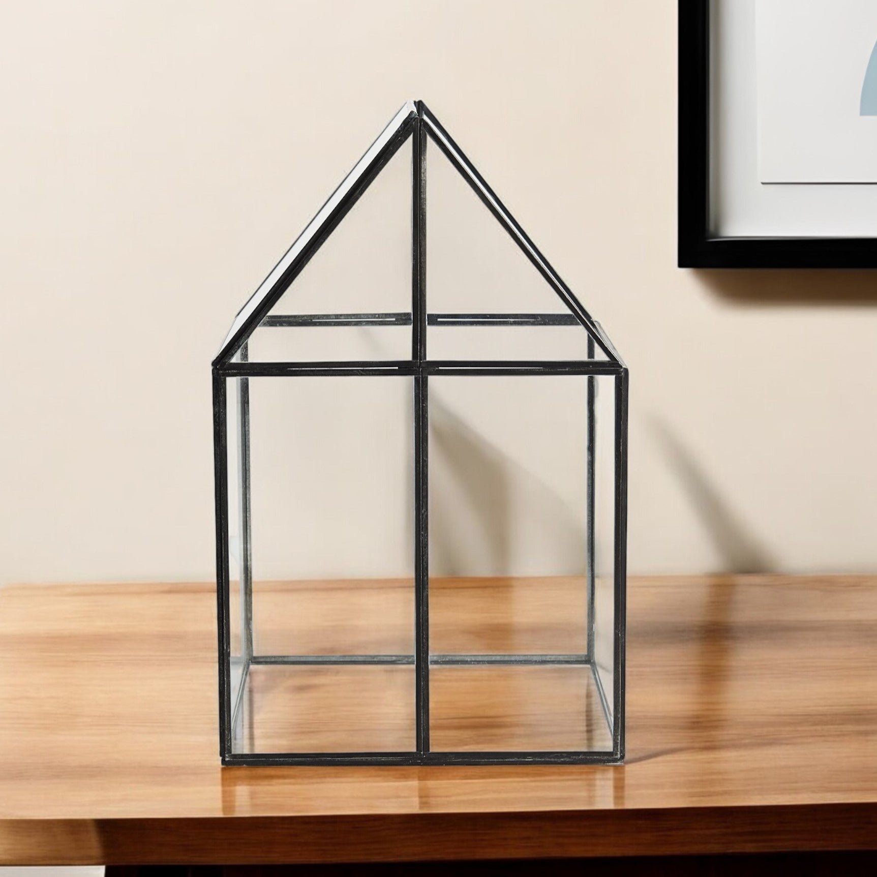 Xl House Shaped Glass Terrarium