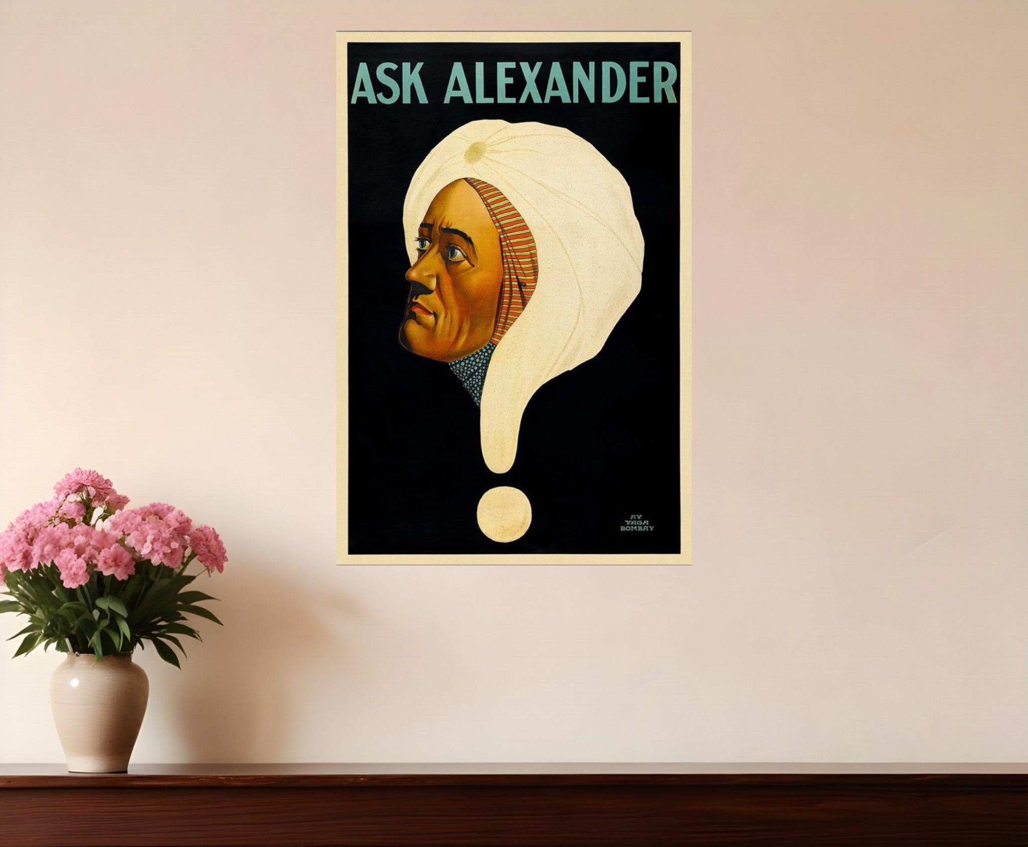 Vintage Alexander Vintage Magic Unframed Print Wall Art