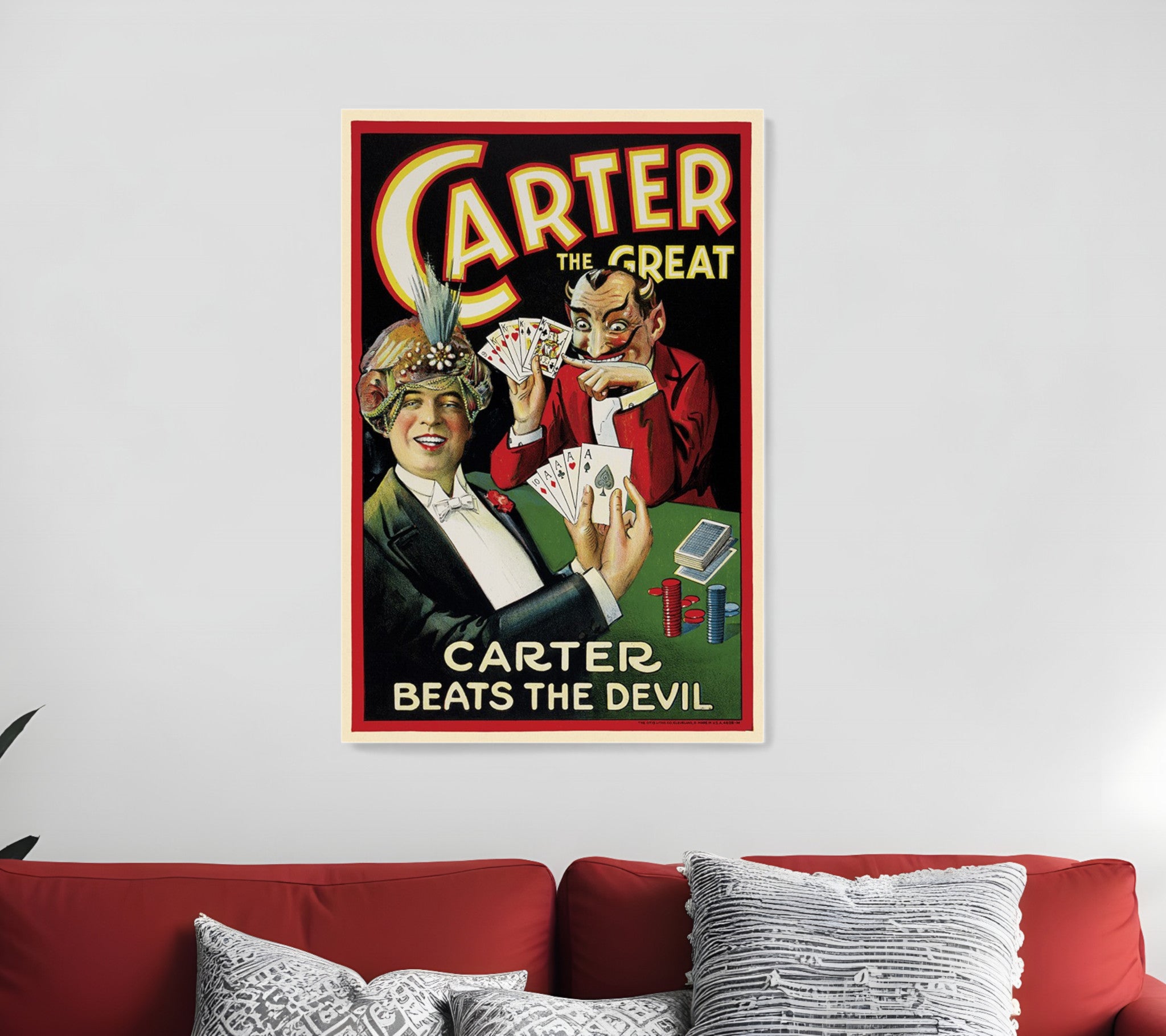 Vintage 1922 Carter Vintage Magic Unframed Print Wall Art