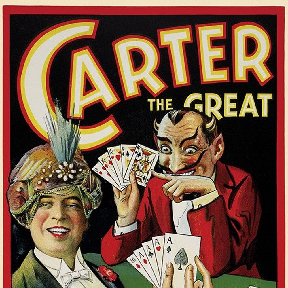 Vintage 1922 Carter Vintage Magic Unframed Print Wall Art