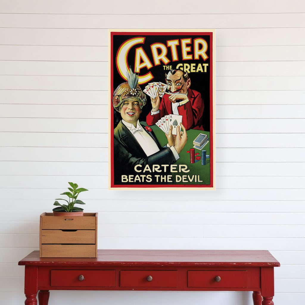 Vintage 1922 Carter Vintage Magic Unframed Print Wall Art