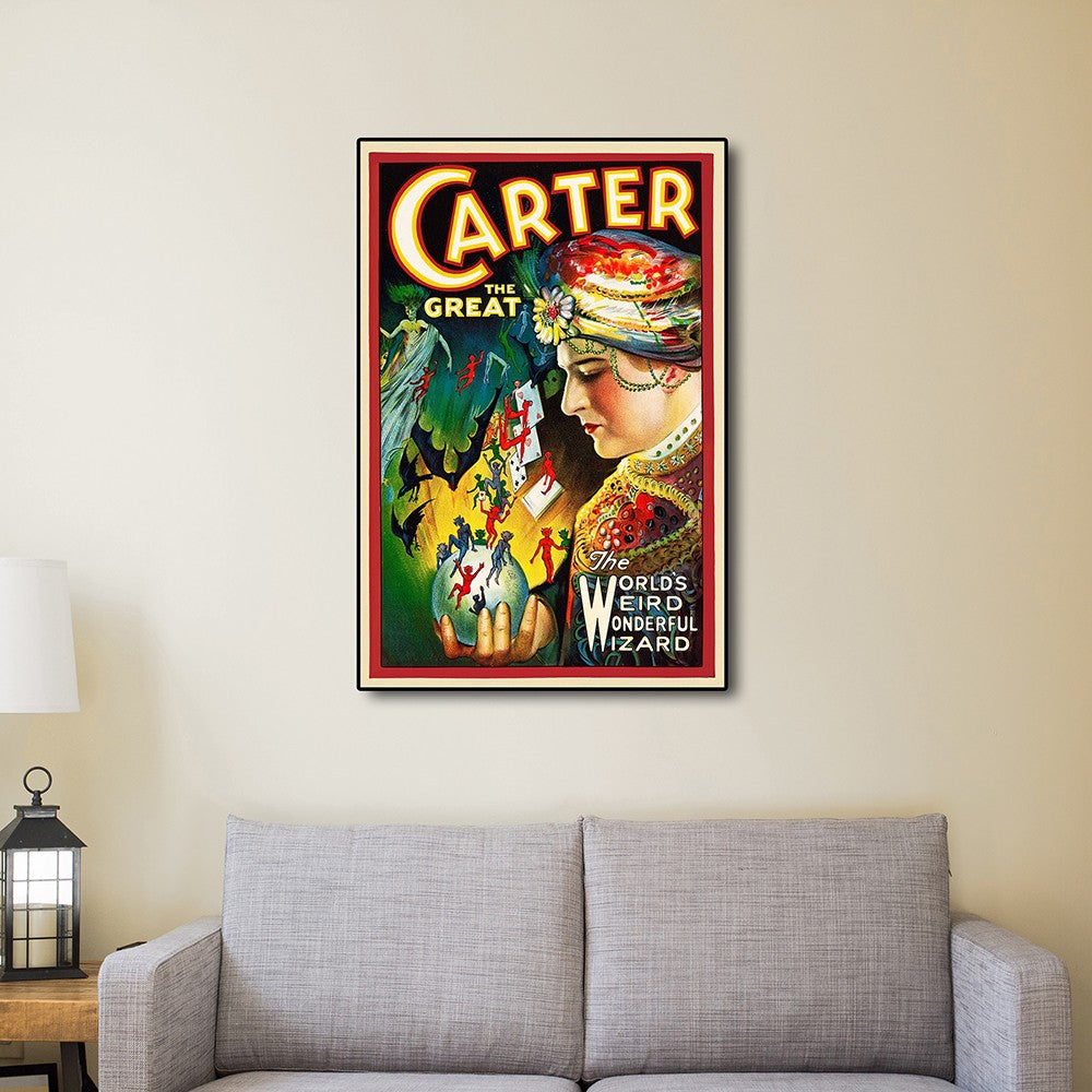 Vintage c1920sCarter Magic Poster Wall Art