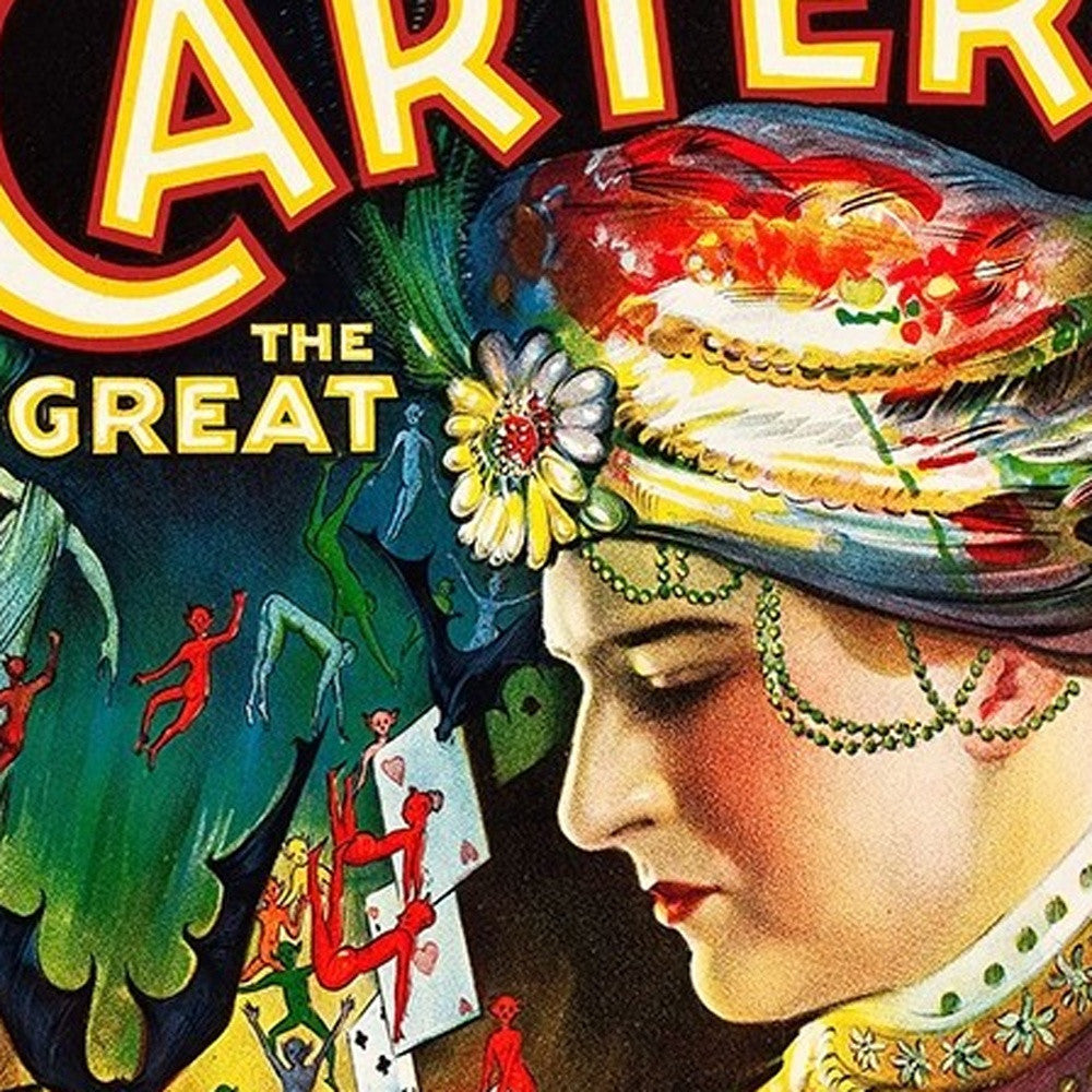 Vintage c1920sCarter Magic Poster Wall Art