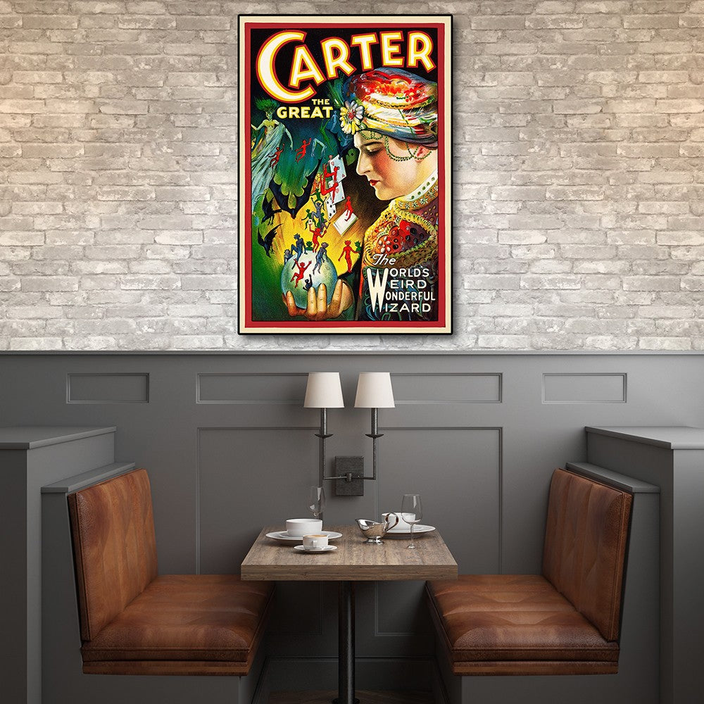 Vintage c1920sCarter Magic Poster Wall Art