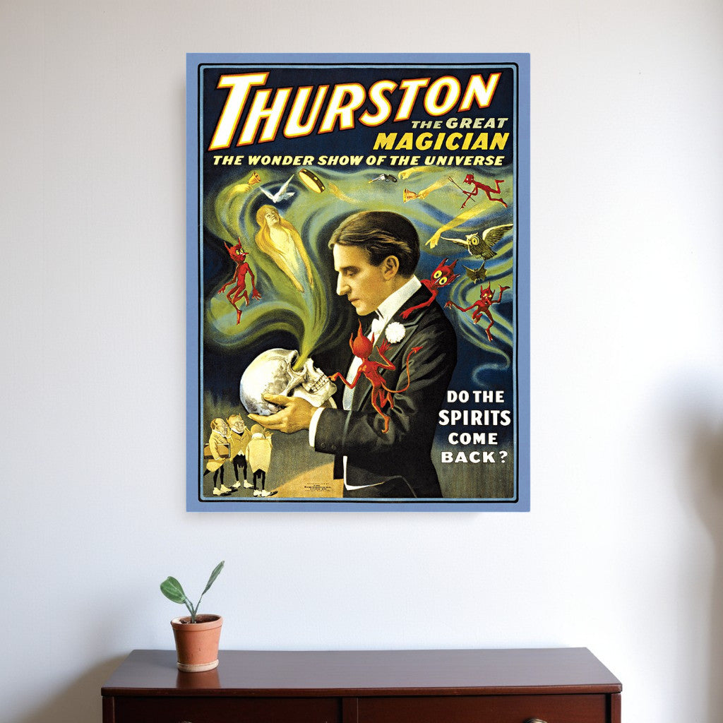 Thurston Spirits Vintage Magic Unframed Print Wall Art