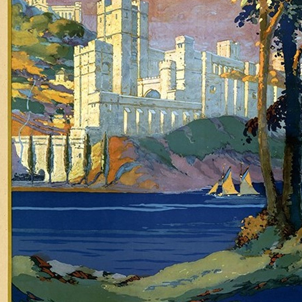 West Point New York Vintage Travel Unframed Print Wall Art