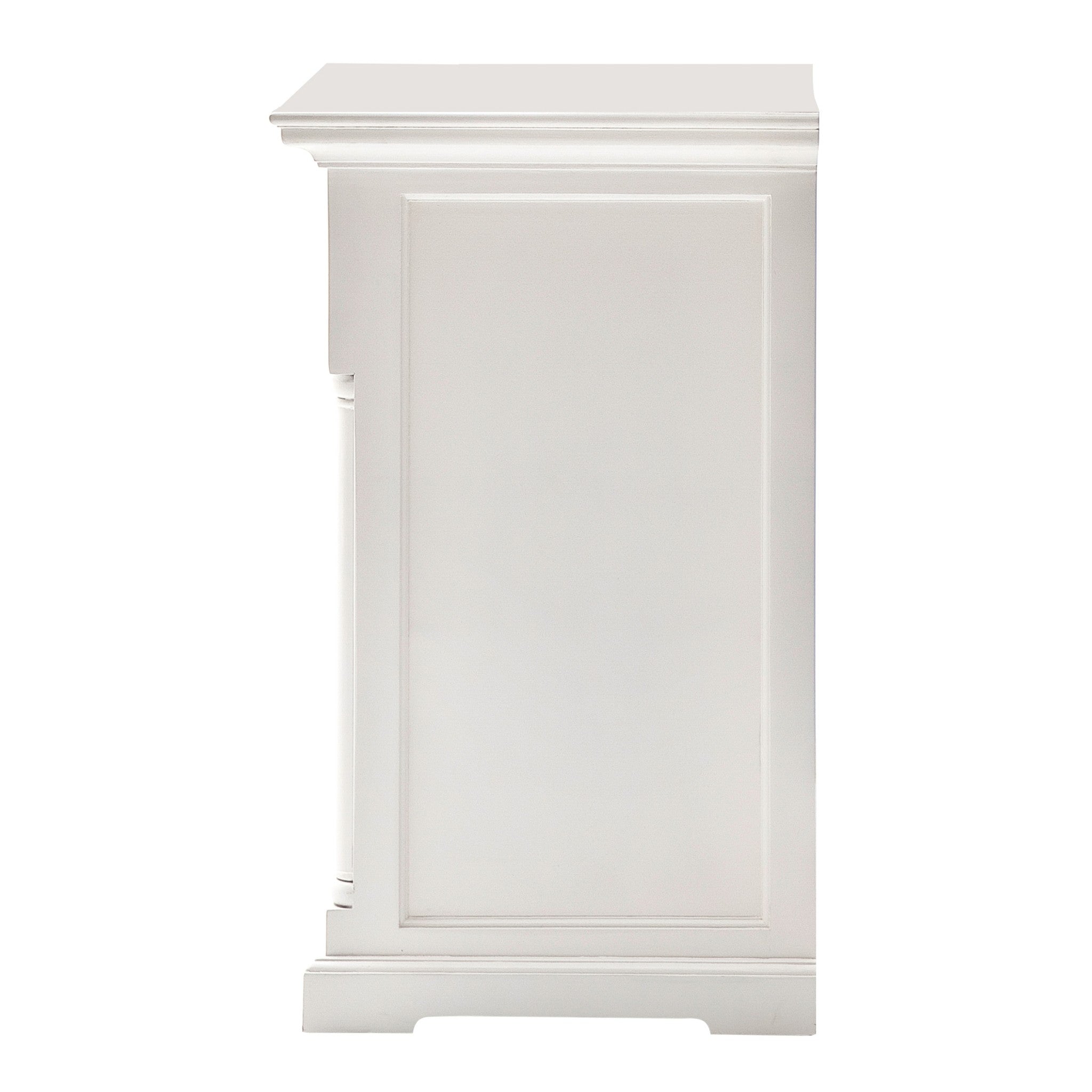 Classic White Hutch Cabinet