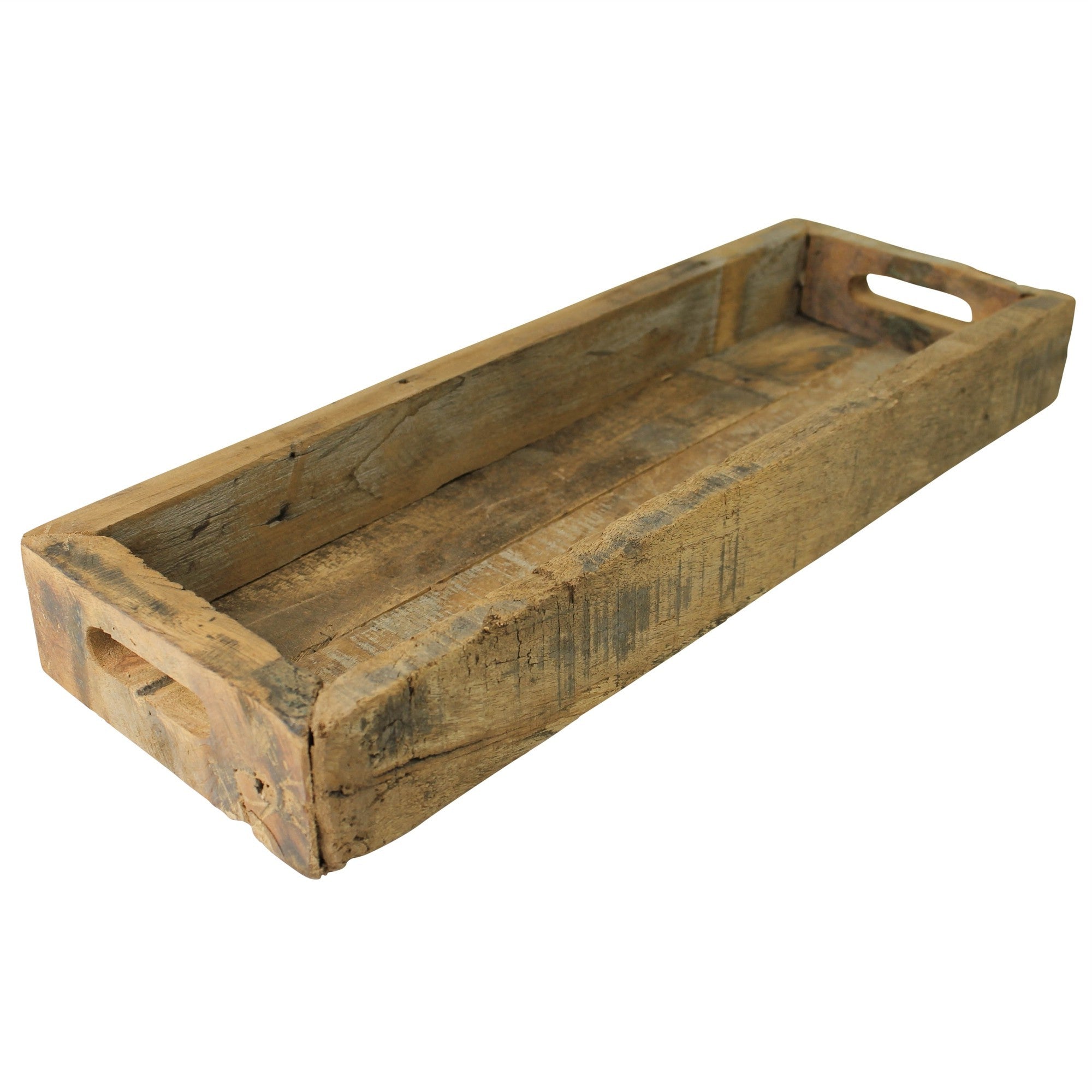 Jumbo Rectangular Wooden Block Serving Tray