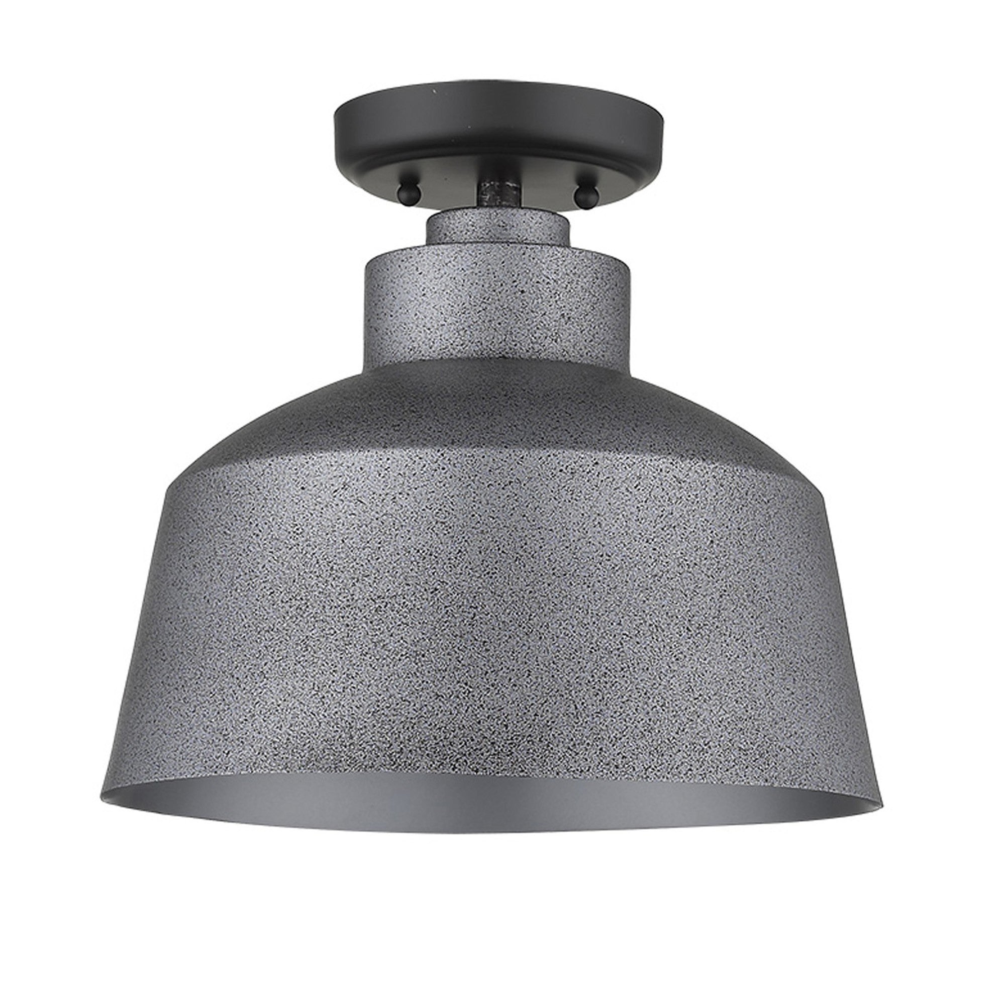 Barnes 1-Light Gray Convertible Pendant