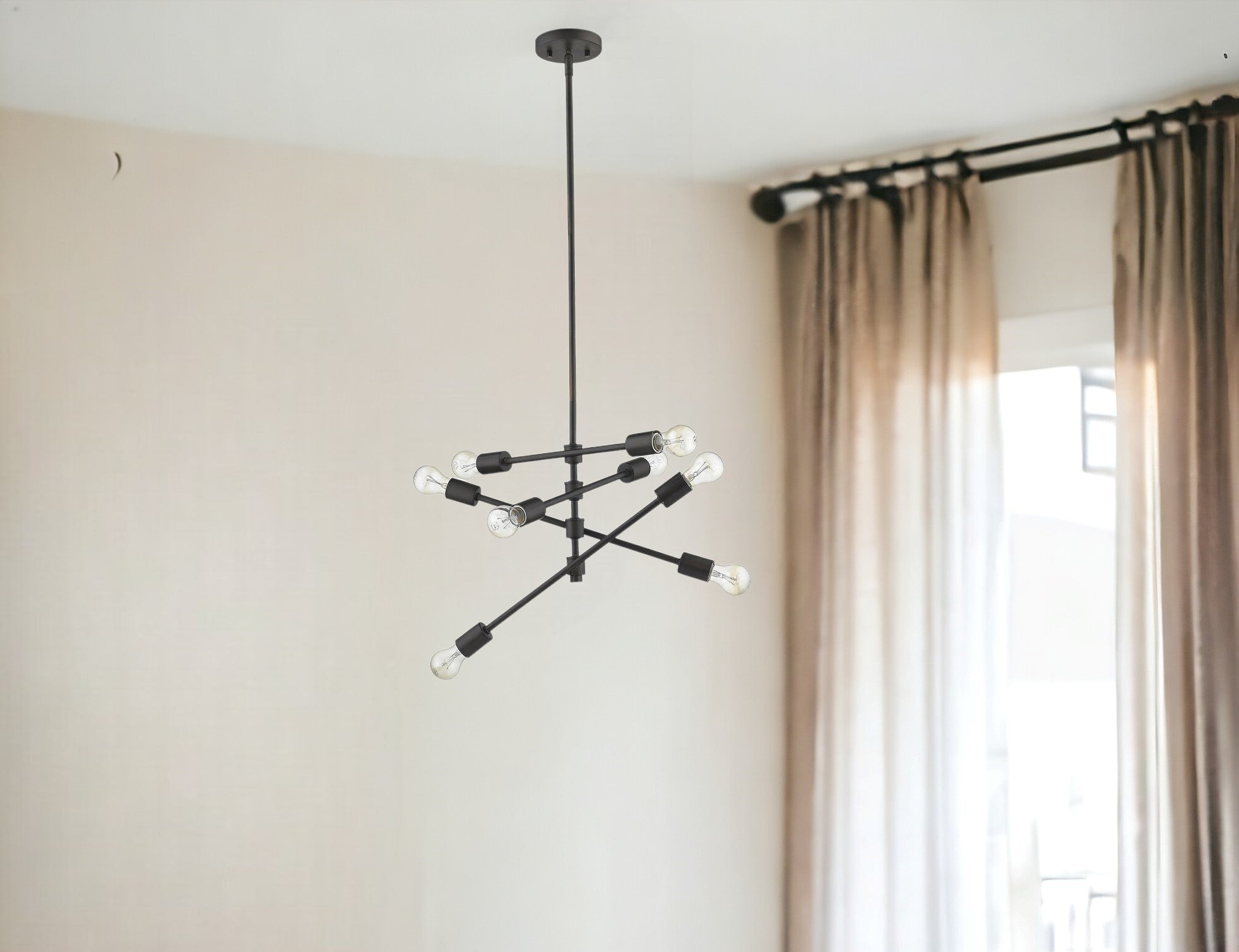 Calix 8-Light Oil-Rubbed Bronze Pendant