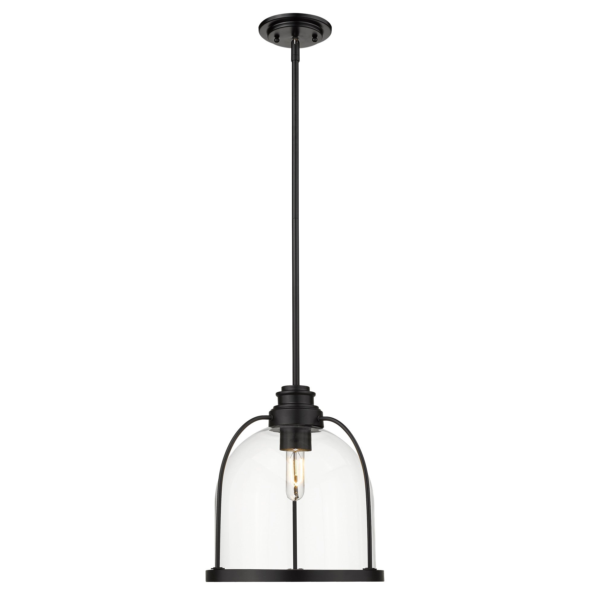 Stanton 1-Light Matte Black Pendant