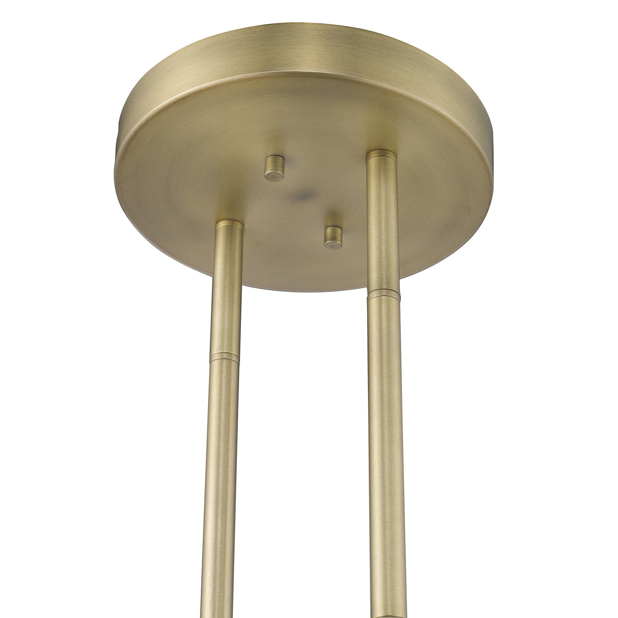 Perret 2-Light Aged Brass Pendant