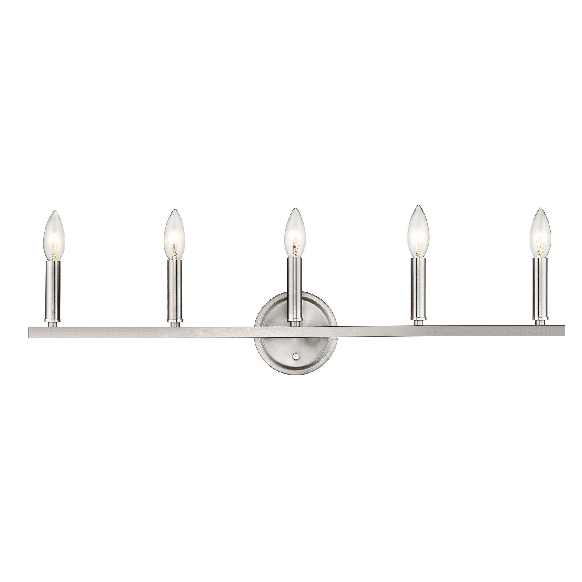 Sawyer 5-Light Satin Nickel Vanity