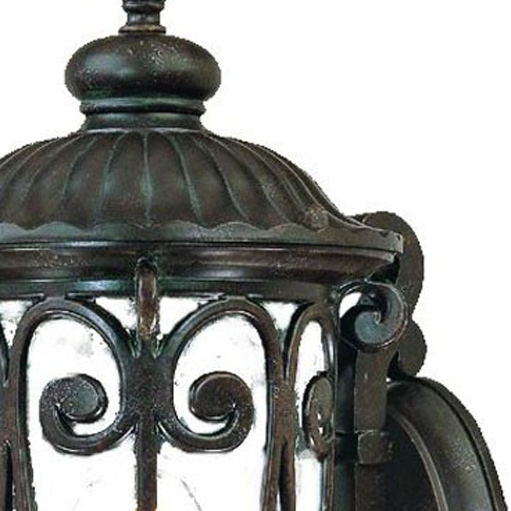 Traditional Dark Brown Wall Sconce