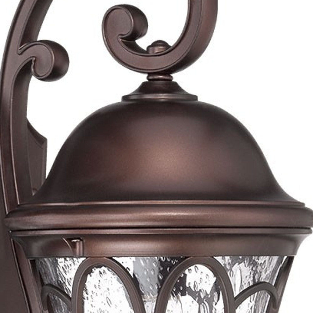 Bronze Tapered Goblet Wall Light