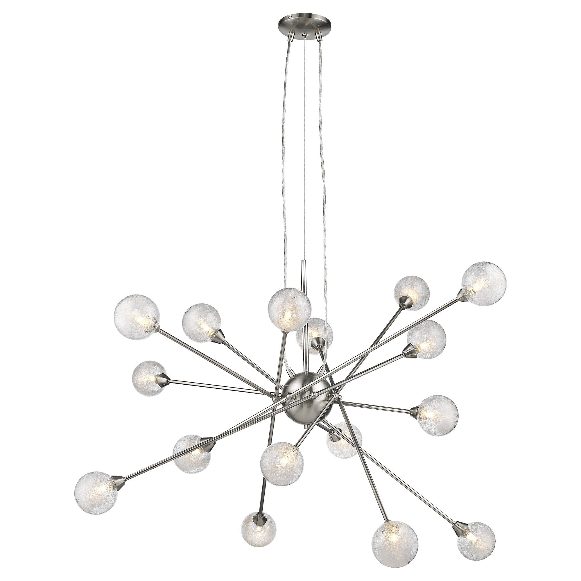 Modern Multi Light Geometric Hanging Chandelier Light