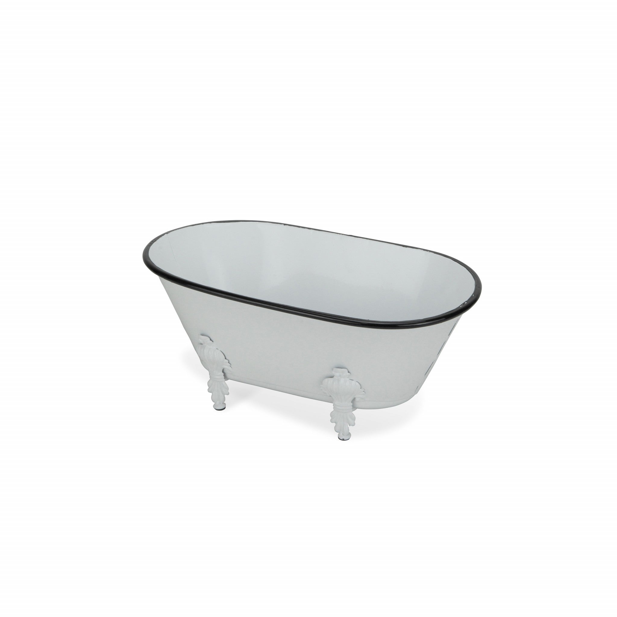 Jumbo White Bathtub Decorative Sculpture