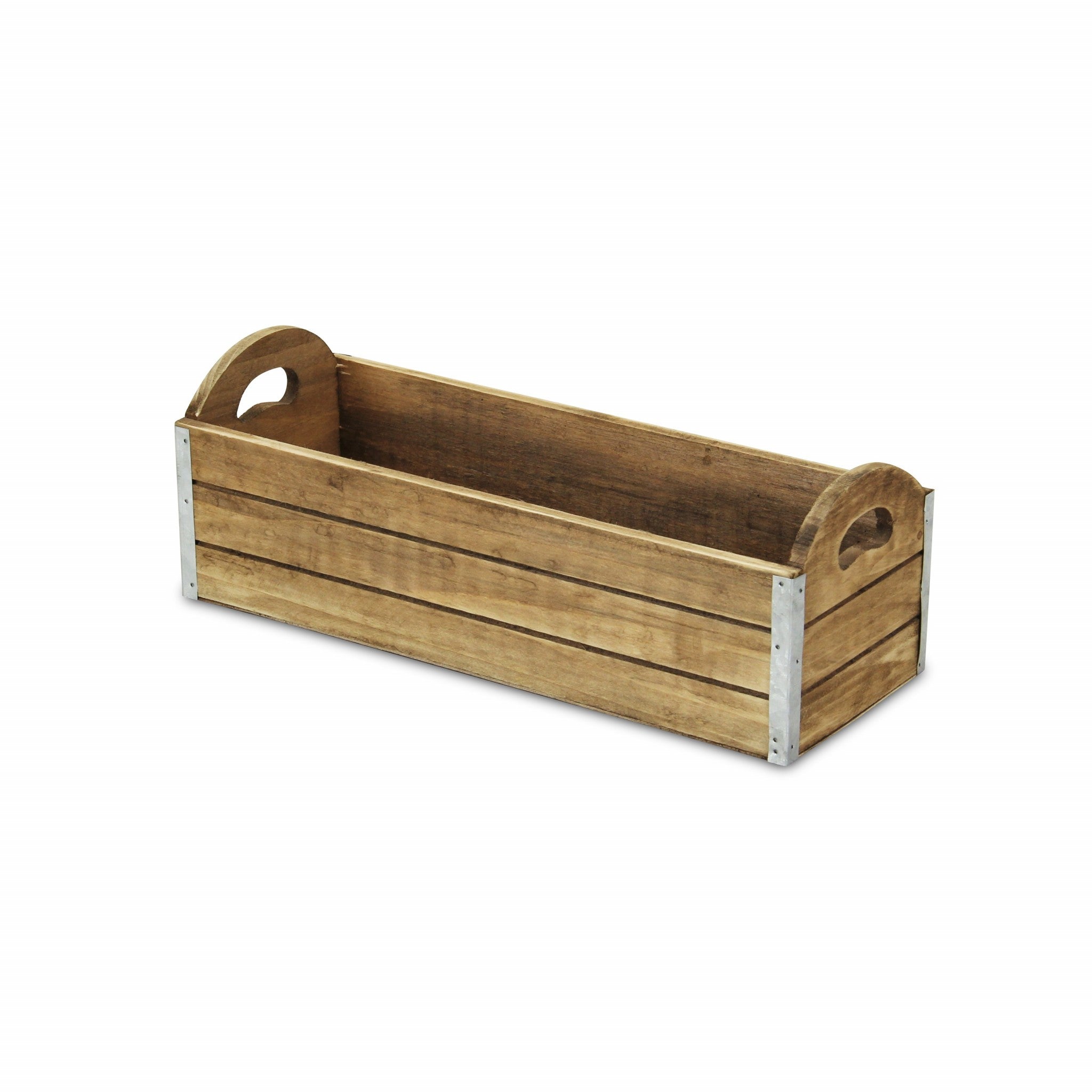 Rectangular Wooden Box Planter