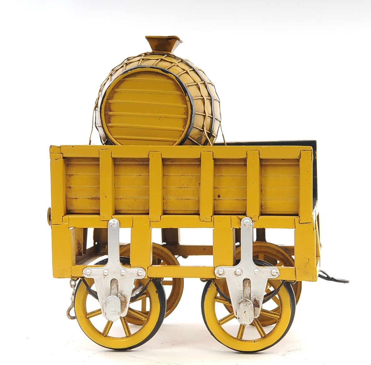 c1829 Yellow Rocket Steam Engine Model Sculpture