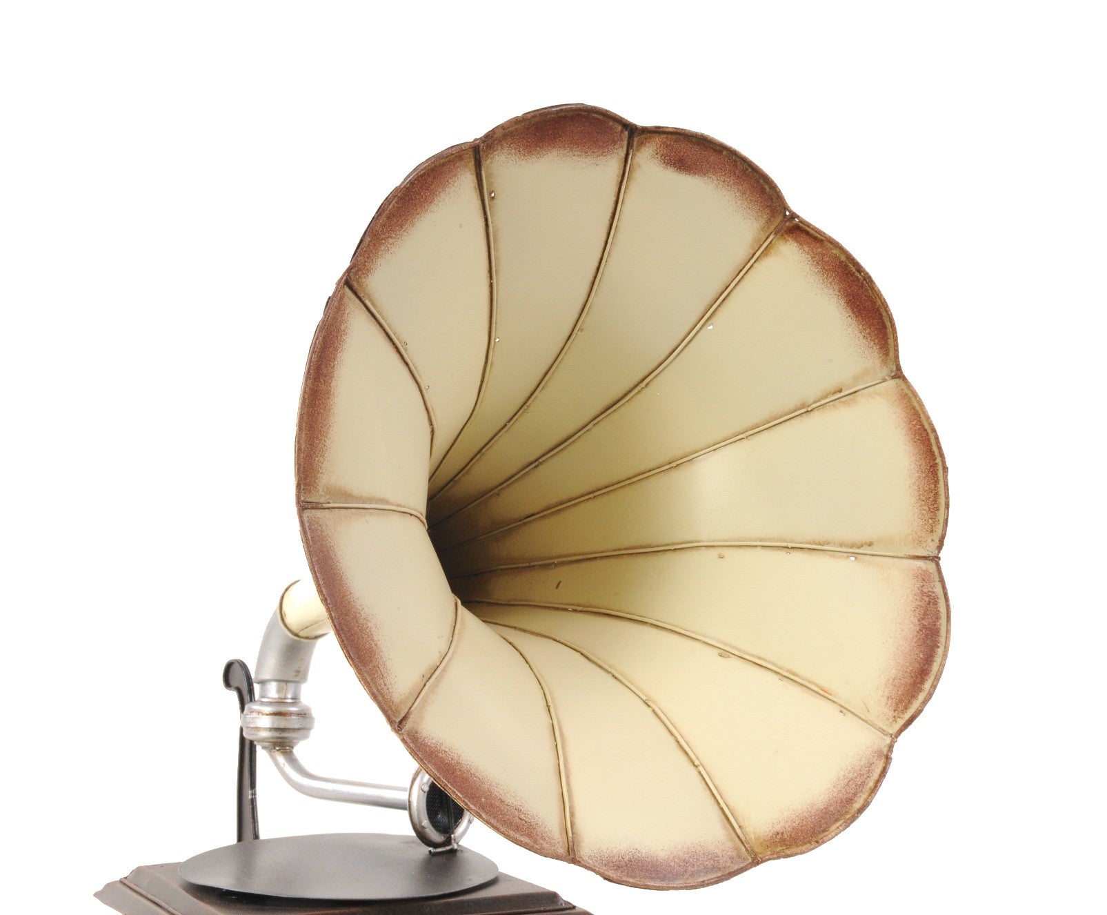 c1911 HMV Gramophone Built to Scale Model Sculpture