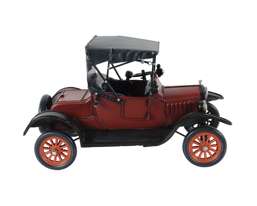 c1924 Red Ford Model T Car Sculpture