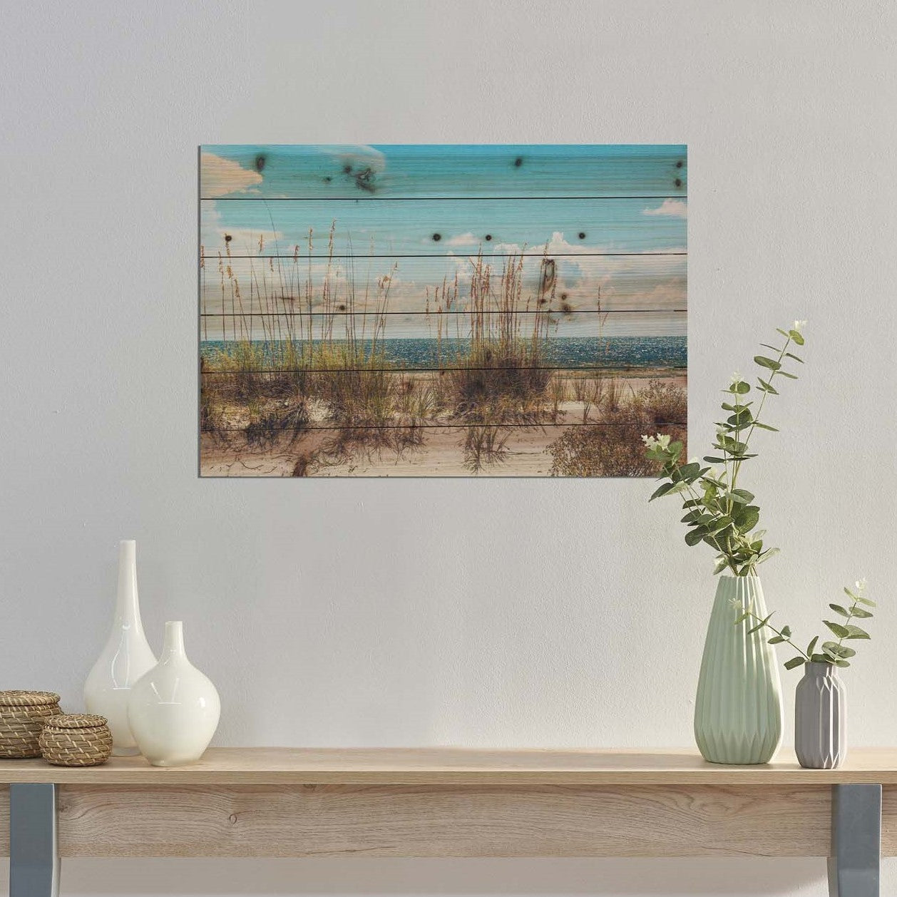 Ocean Sand Dunes Unframed Photograph Wall Art