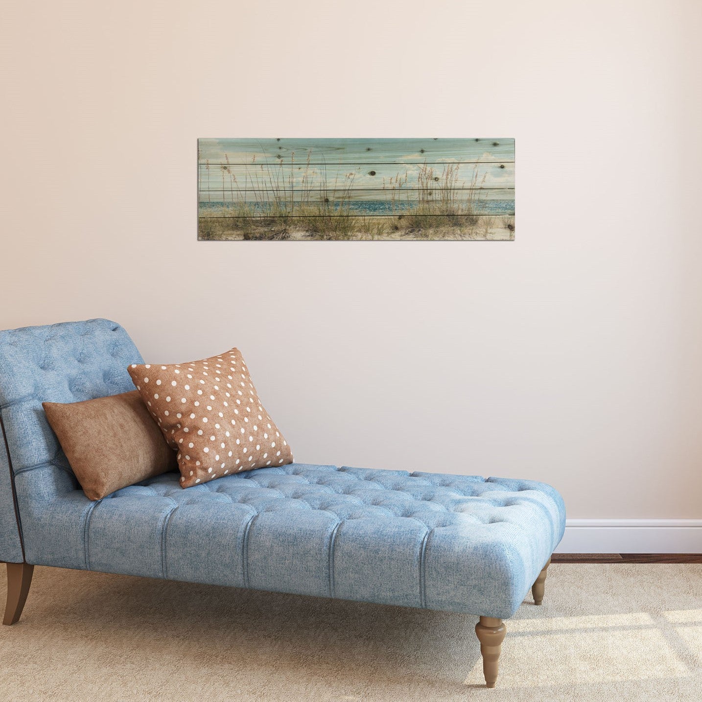 Long Ocean Sand Dunes Unframed Photograph Wall Art