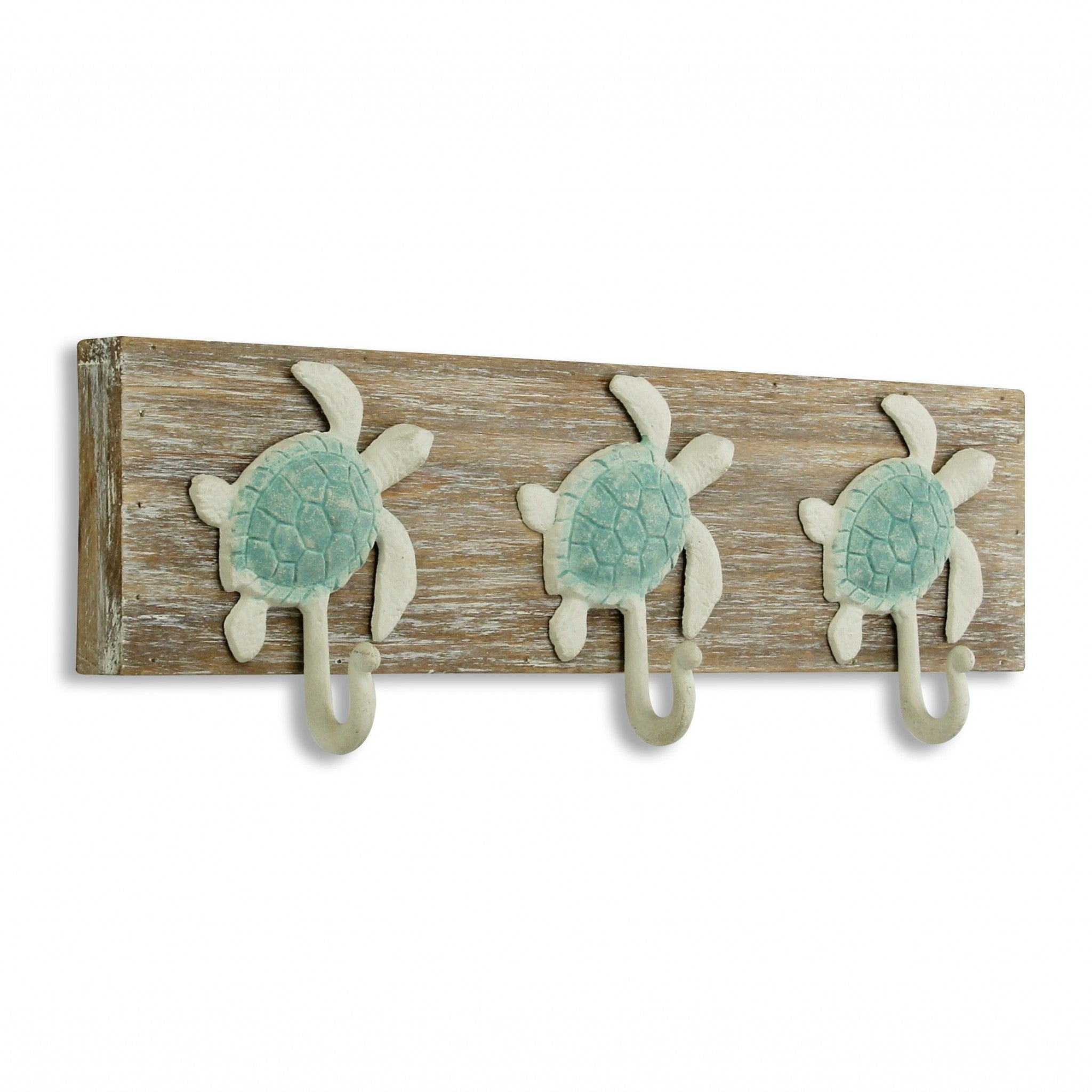 Coastal Sea Turtle Three Hook Coat Hanger