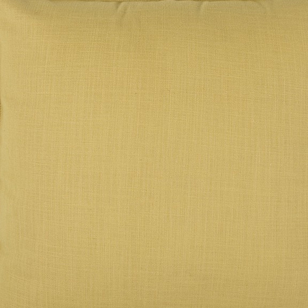 20" Brown Cotton Throw Pillow