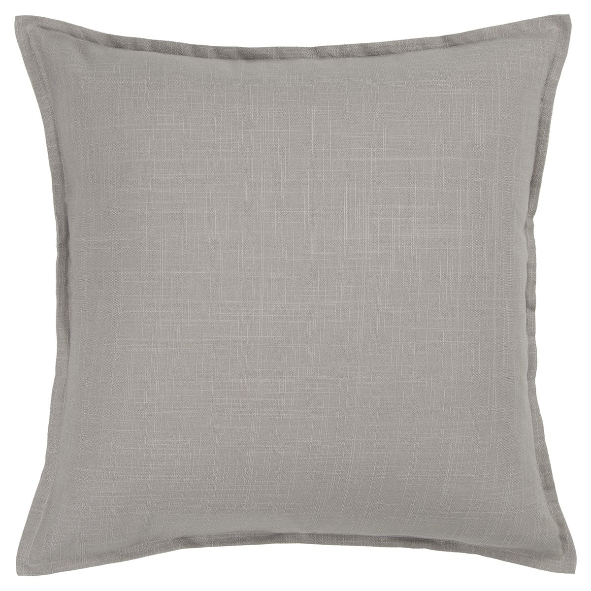 20" Brown Cotton Throw Pillow