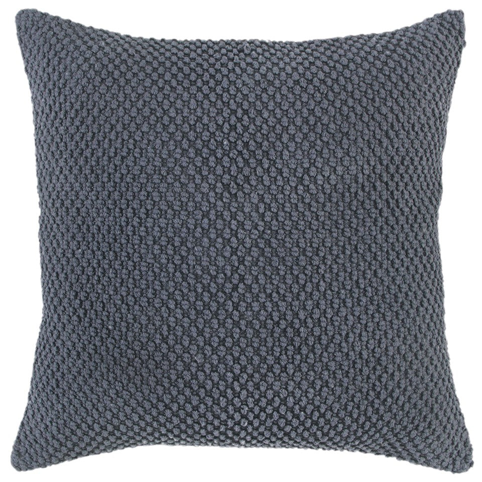 Deep Merlot Nubby Textured Modern Throw Pillow