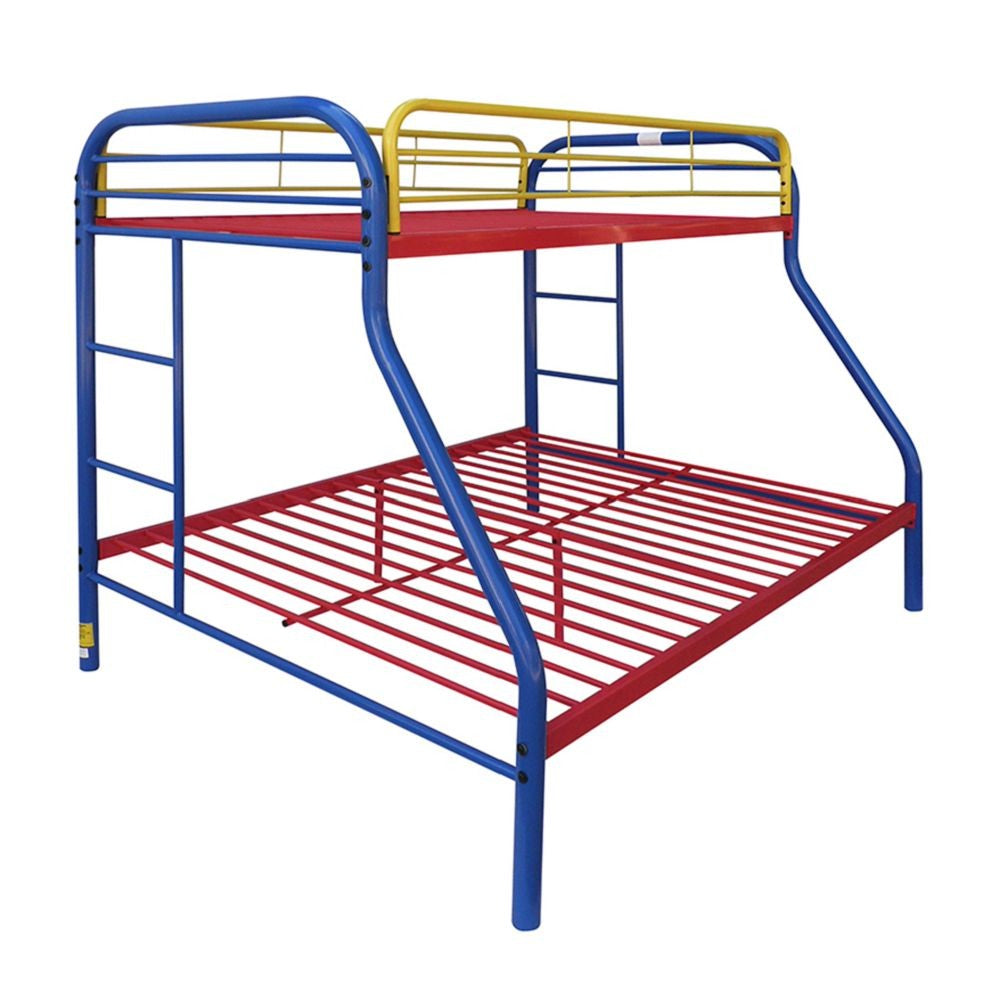Colorful  Twin Over Full Size Bunk Bed