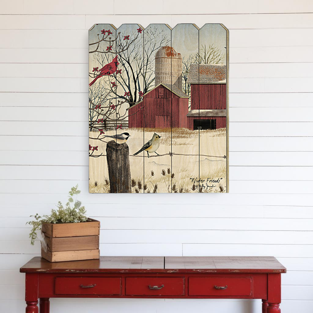 Winter Friends Unframed Print Wall Art