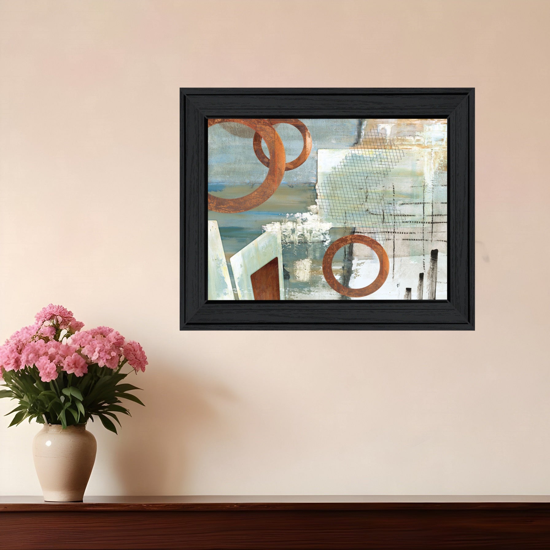 Balance this II 2 Black Framed Print Wall Art