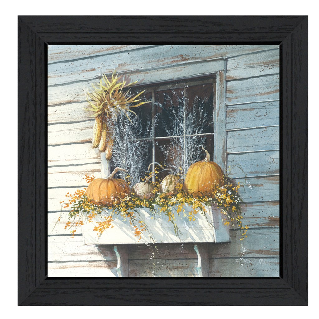 Window Dressing Black Framed Print Wall Art