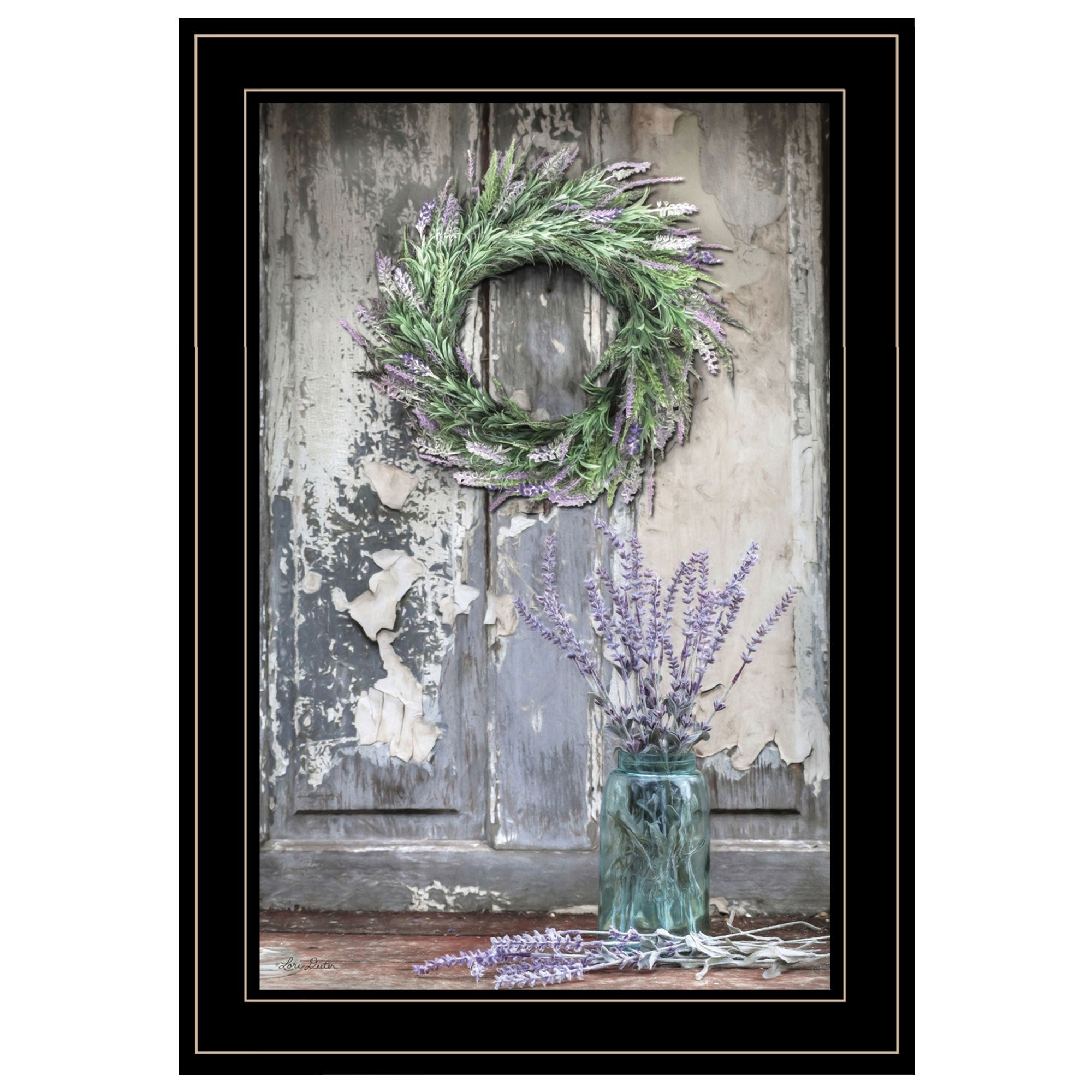 Sweet Memories 3 Black Framed Print Wall Art