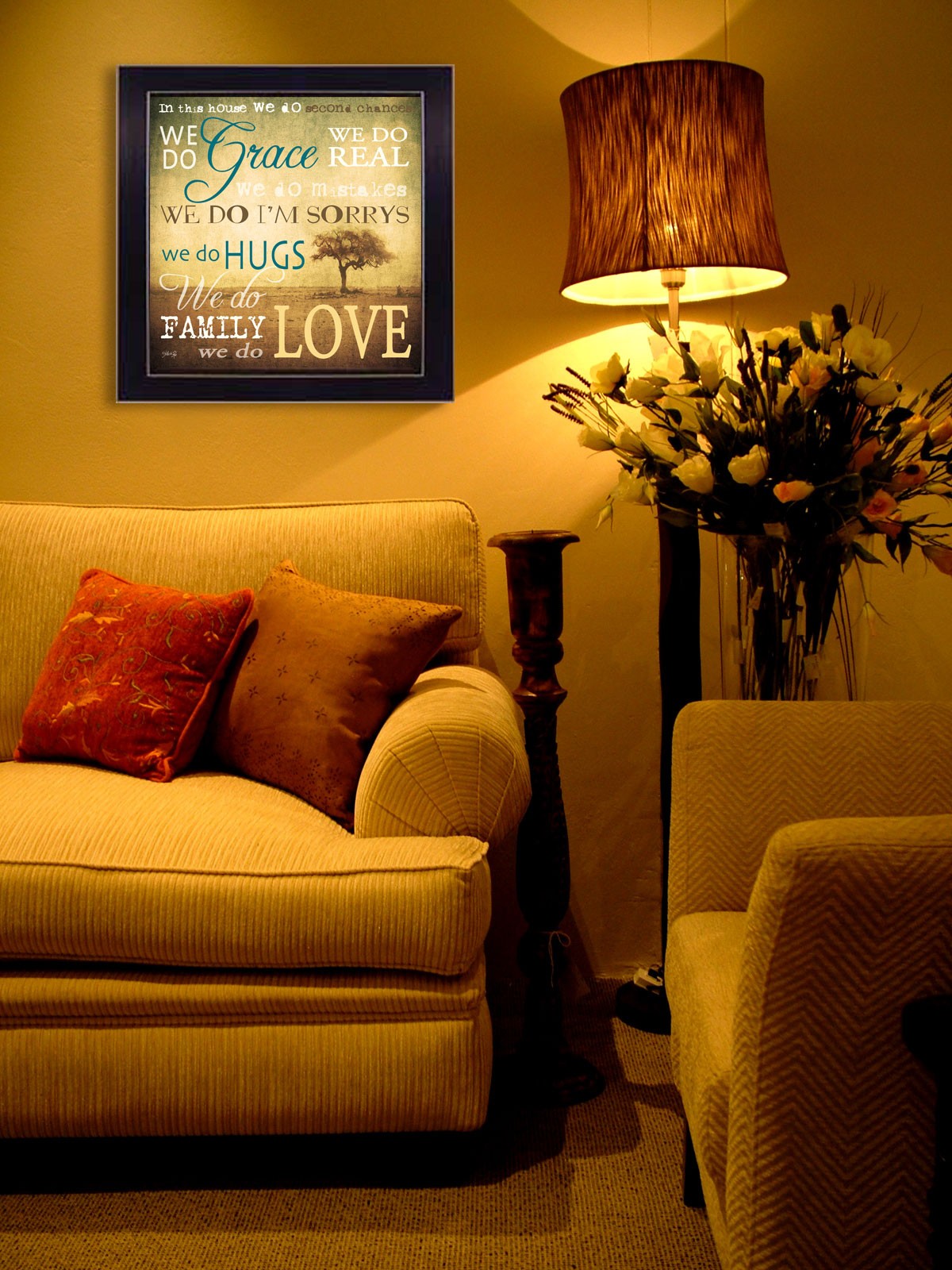 We Do 2 Black Framed Print Wall Art